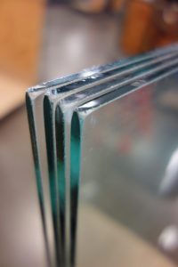 sheets of glass