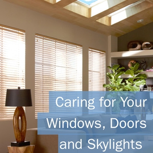 AAMA Offers Brochure on “Caring for Your Windows, Doors and Skylights”