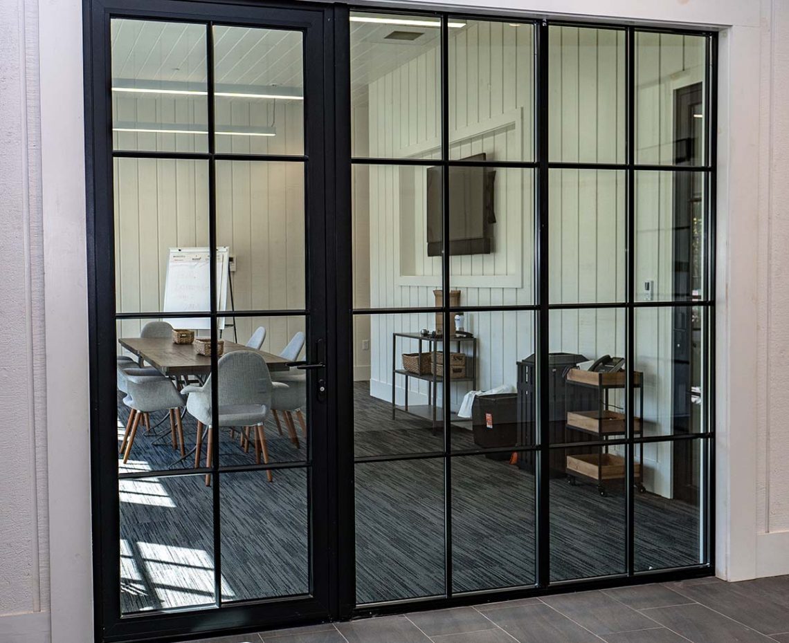 Can you soundproof glass doors?