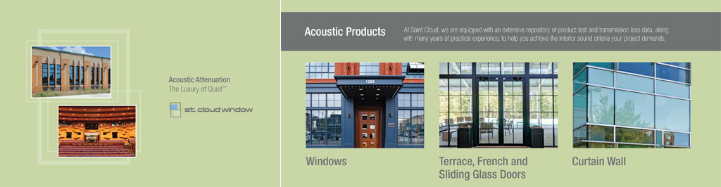 Acoustic Products | Acoustic Aluminum Windows and Doors